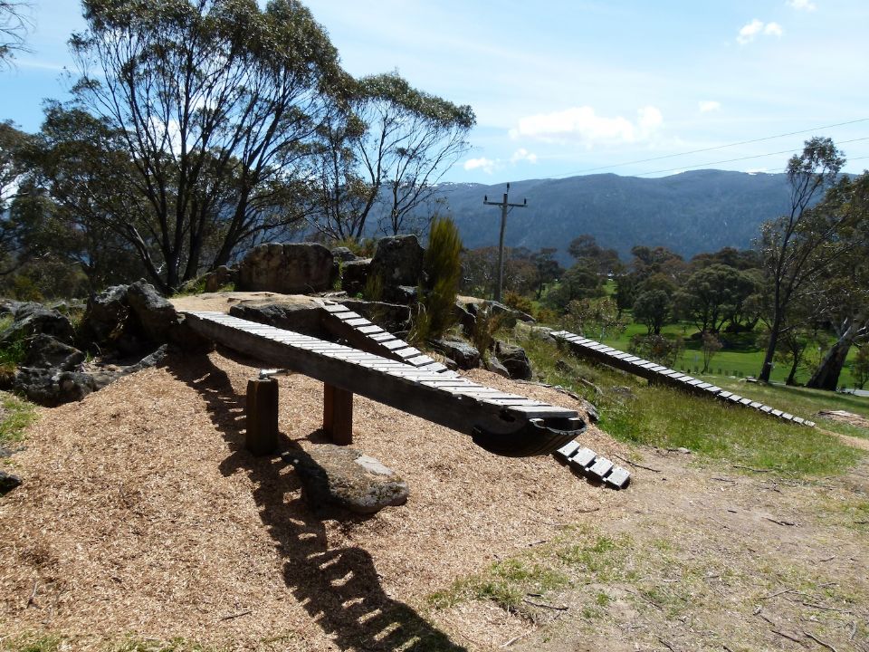 Lake Crackenback skills area intermediate